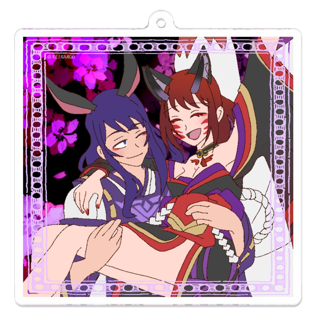 レイなつアクリルキーホルダー！！