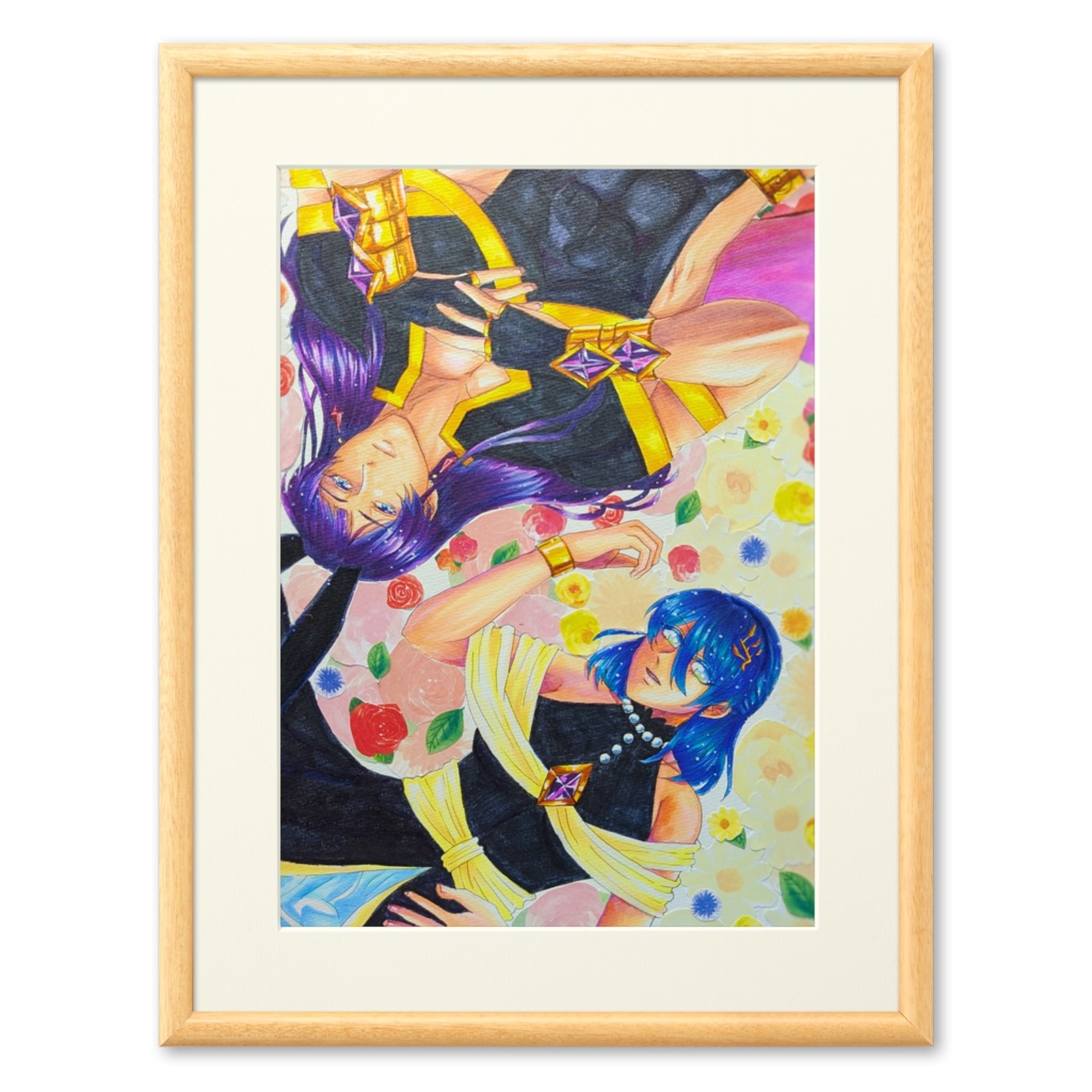 アナログ絵複製画