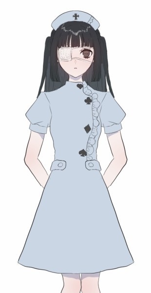 Vtuber立ち絵・パーツ分け・3面図セット