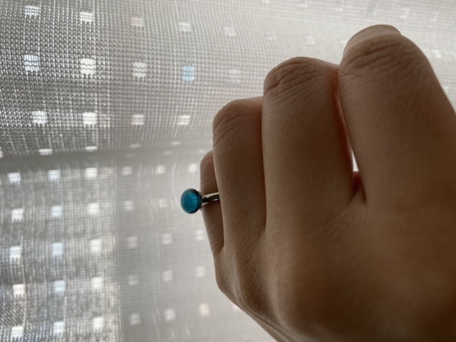 (光沢控えめ〜)ウラヌス的な指輪