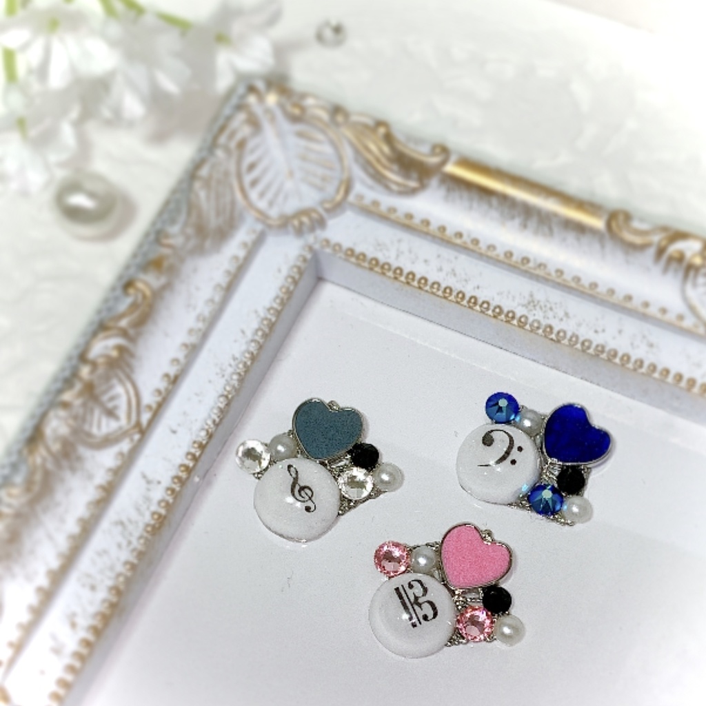 【パーツ変更可】アイナナ うさぬい耳飾り