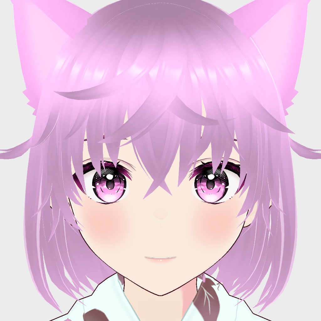 3Dモデル、キツネ耳の女の子 - maisuzu-store - 3/3
