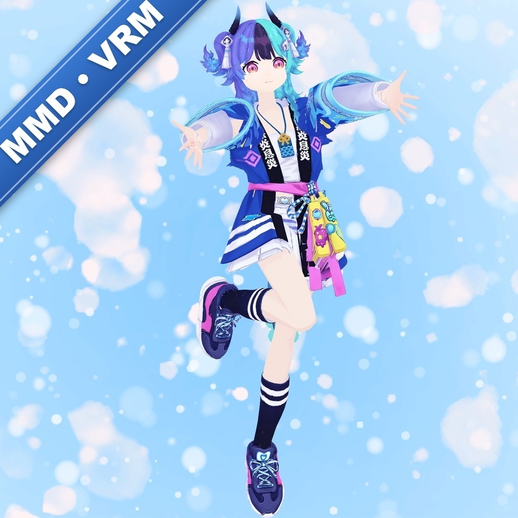 熱千めら（VRM)(PMX)2種セット