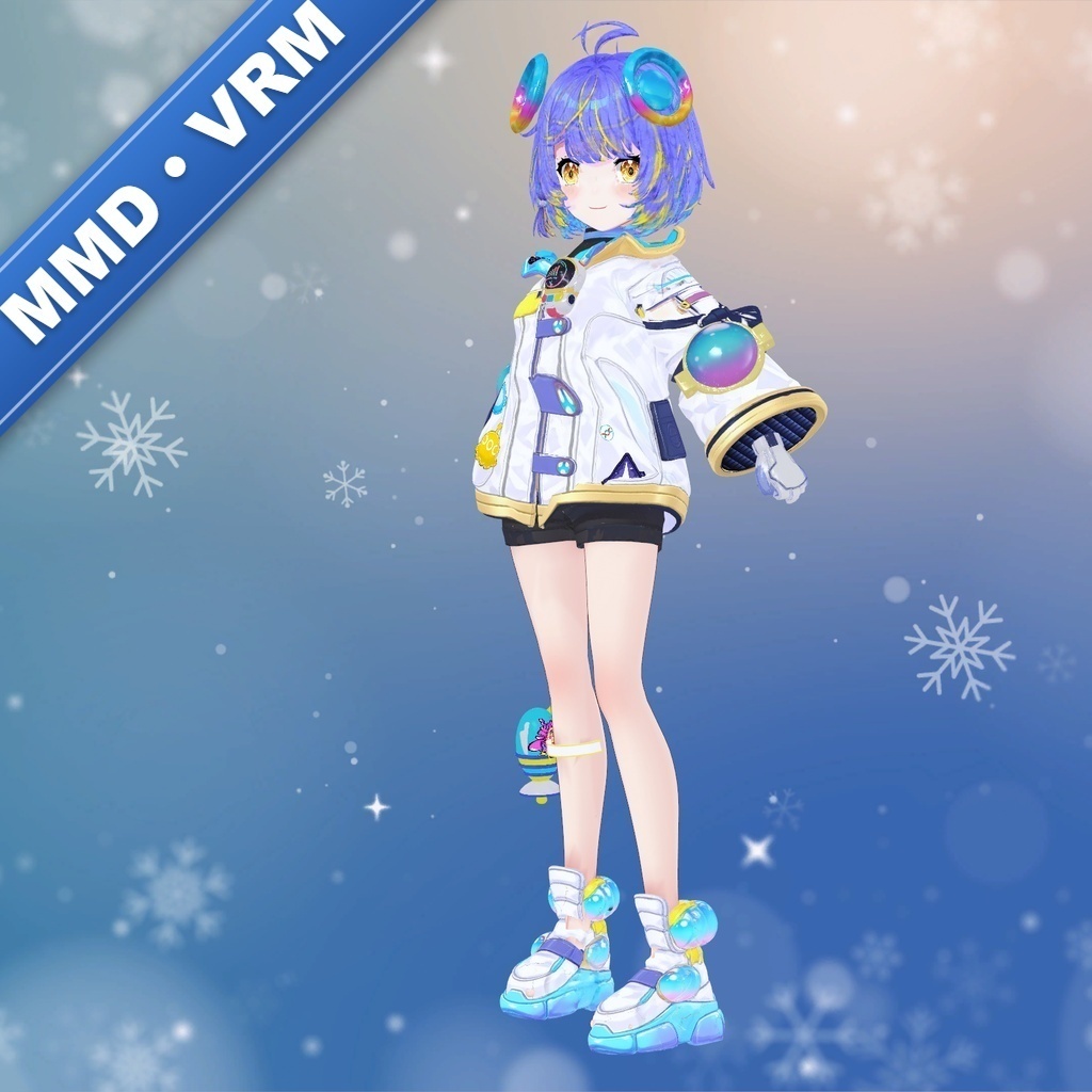 宙科ソピア（VRM)(PMX)2種セット