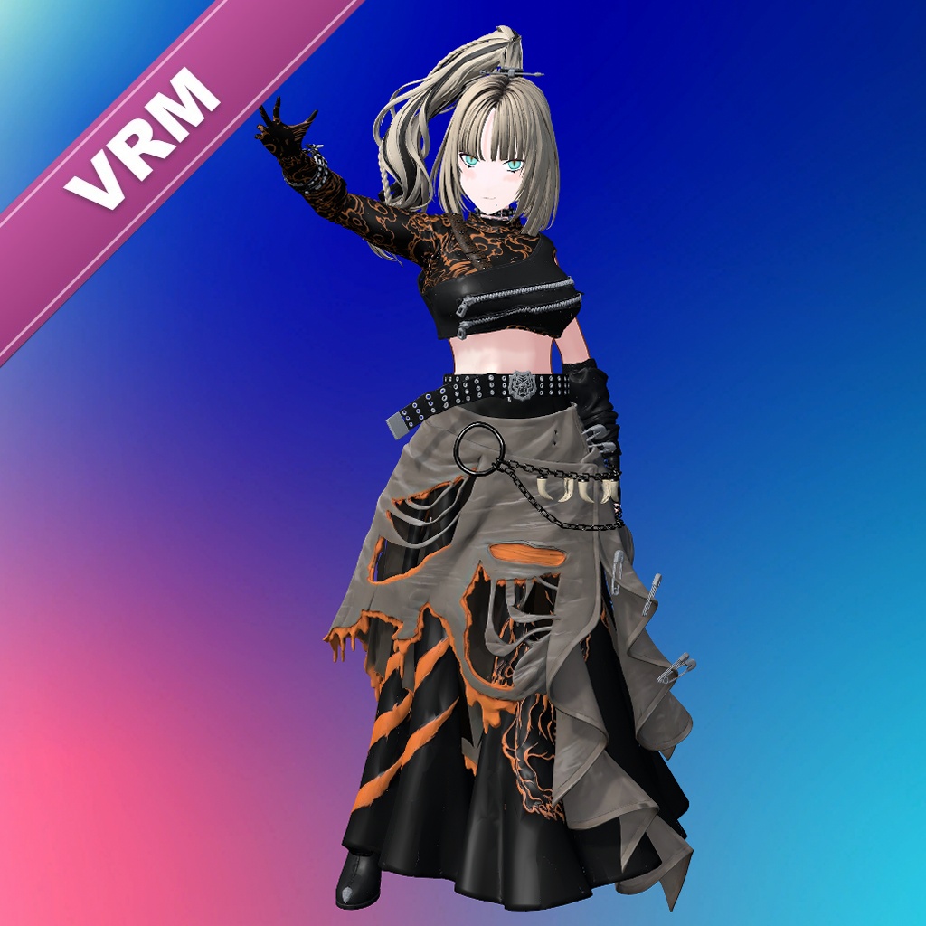 虎金妃笑虎（VRM)