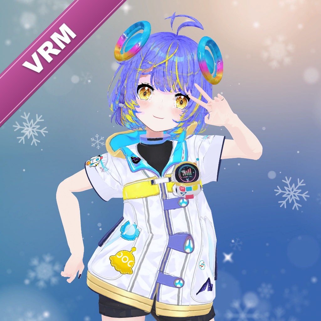 宙科ソピア　袖無し（VRM)