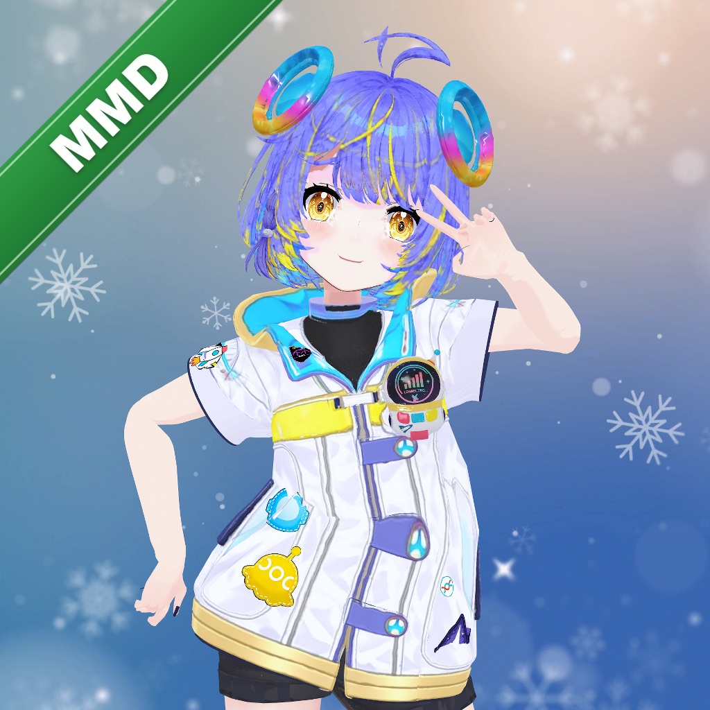 宙科ソピア　袖無し（PMX)