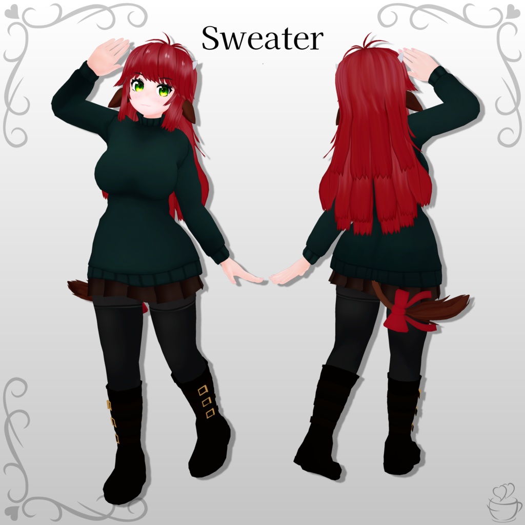 オリジナル3Dモデル「マロッキーノ」(無料)/ Free 3d Model 「Marocchino」