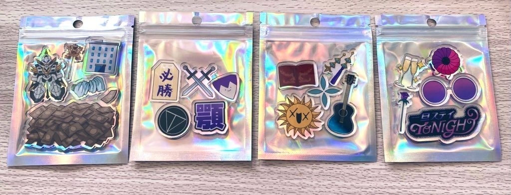 【非公式】ろふまおアクリルフレーク(5個入)