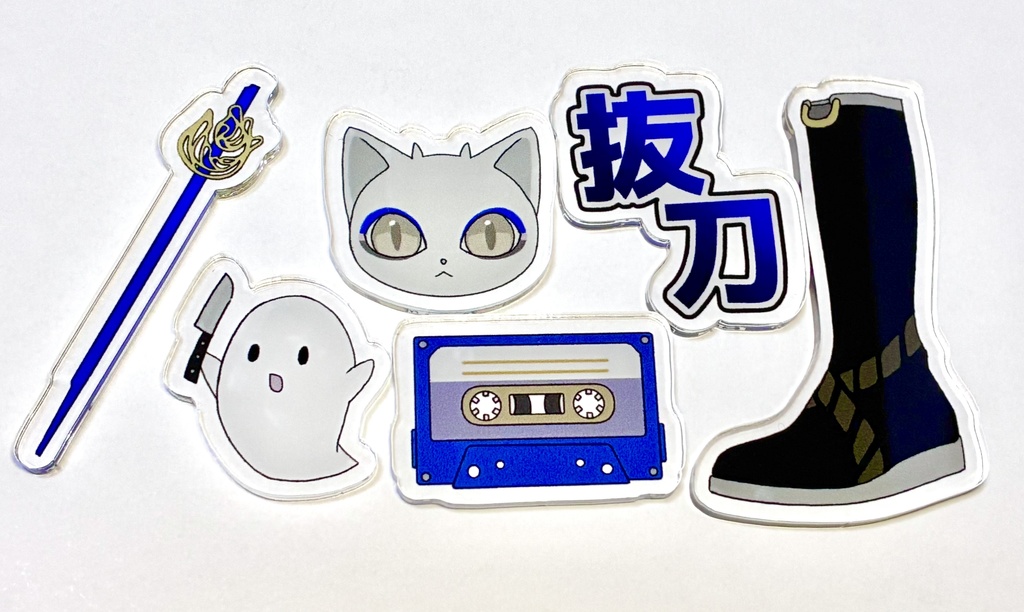 【非公式】めちゃつえーアクリルフレーク(6個入)