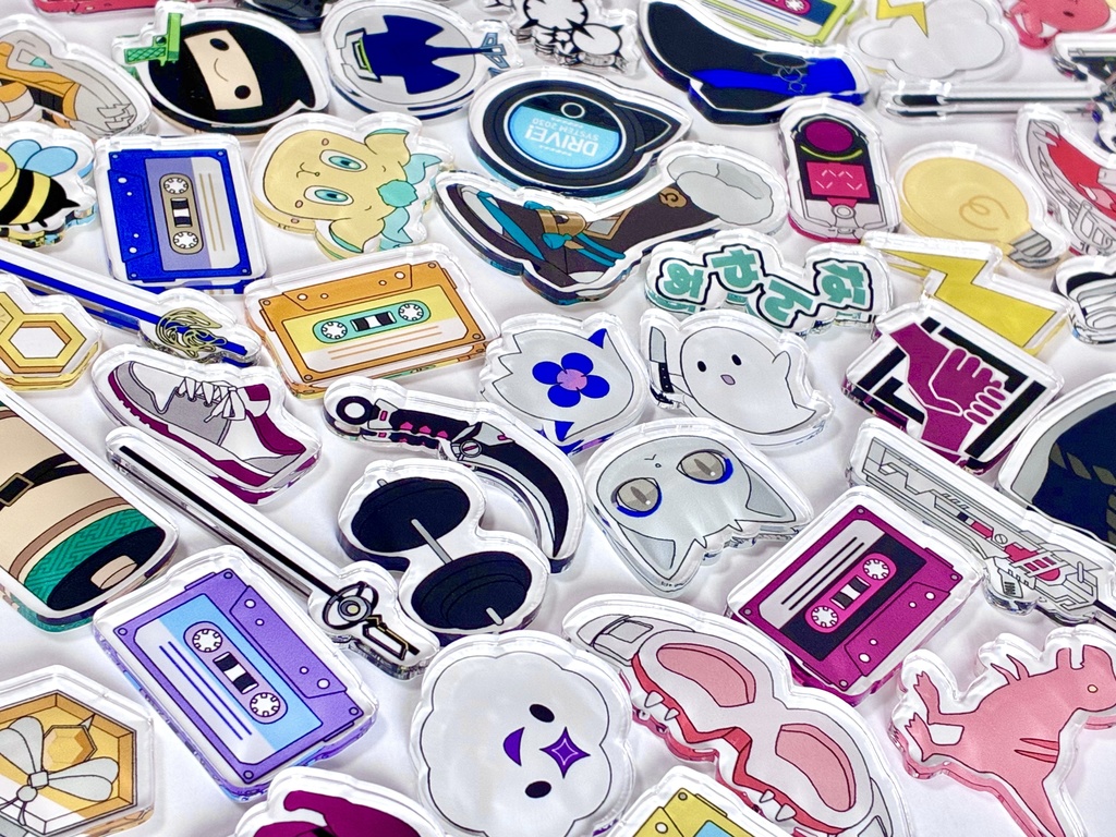 【非公式】めちゃつえーアクリルフレーク(6個入)