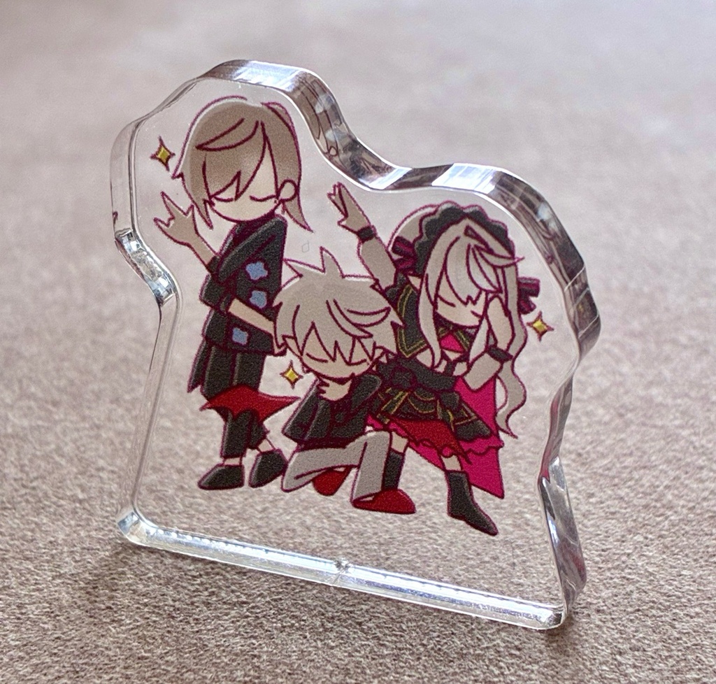 【非公式】叶＆葛葉＆サーニャミニアクスタ