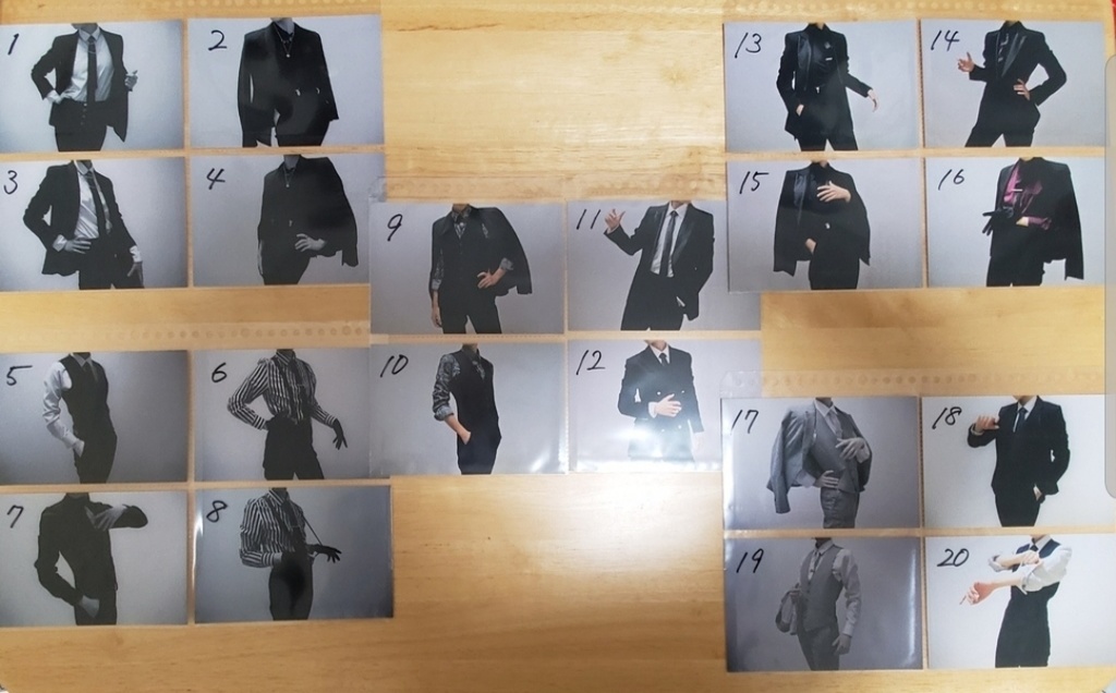 Suits postcard 