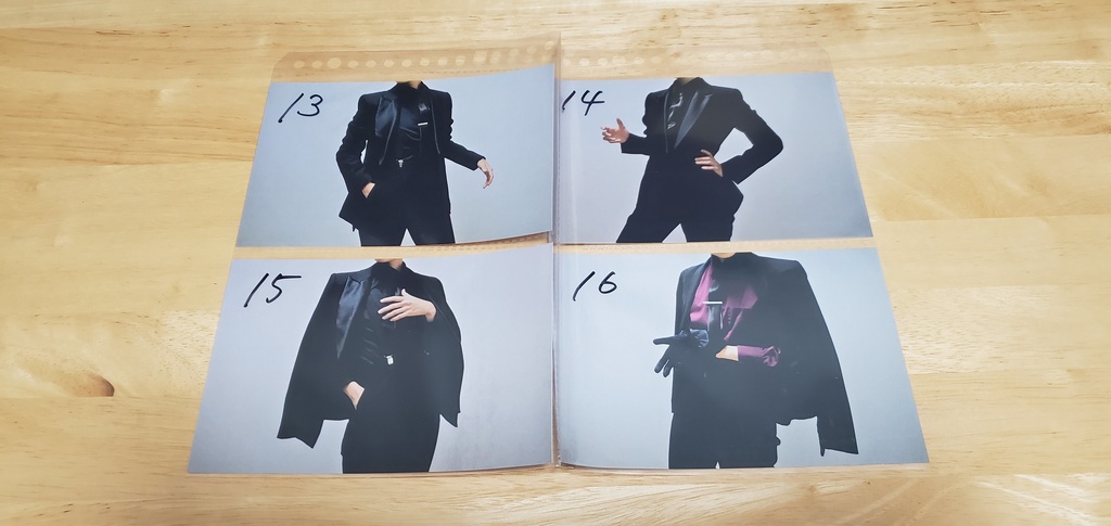 Suits postcard