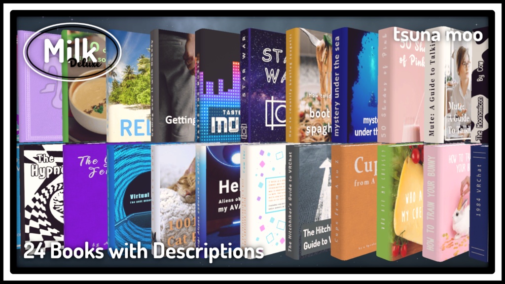 24 Books with Description (本)