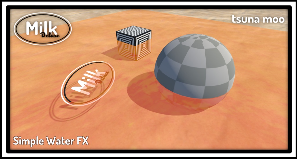 Simple Water FX - Quest Shader (ウォーターシェーダー)