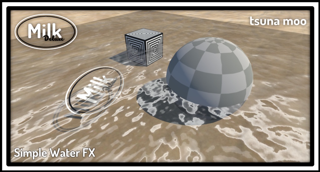 Simple Water FX - Quest Shader (ウォーターシェーダー)