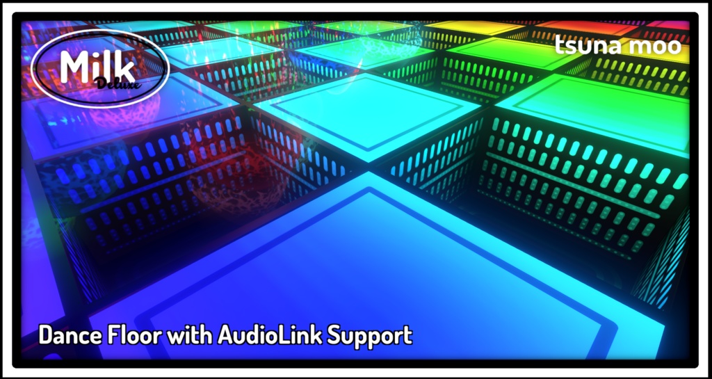 Dance Floor 1.3 with AudioLink Support (ダンスフロア)