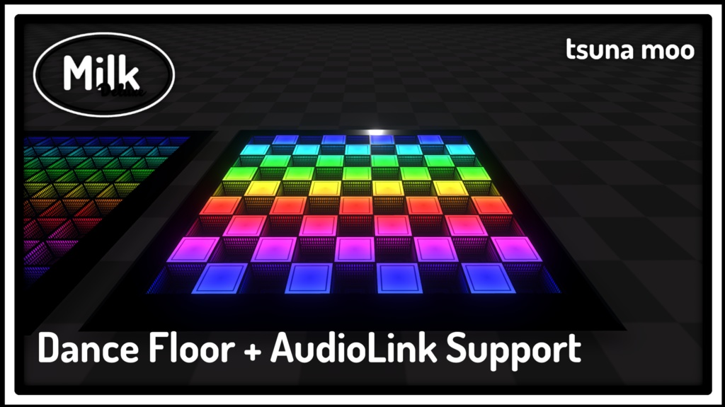 Dance Floor 1.3 with AudioLink Support (ダンスフロア)