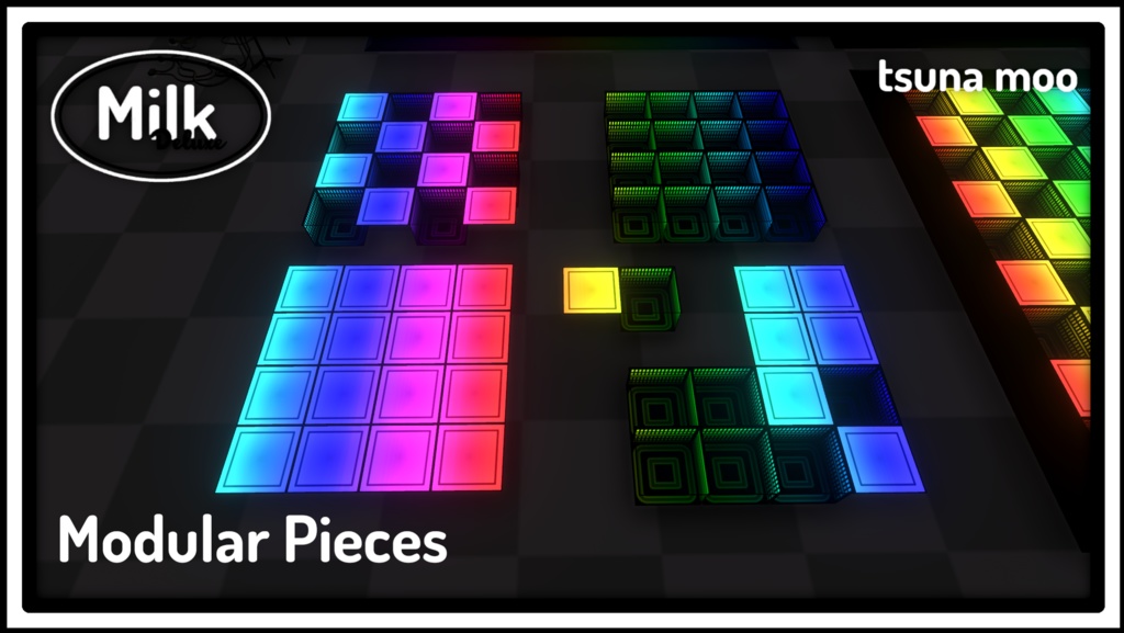 Dance Floor 1.3 with AudioLink Support (ダンスフロア)