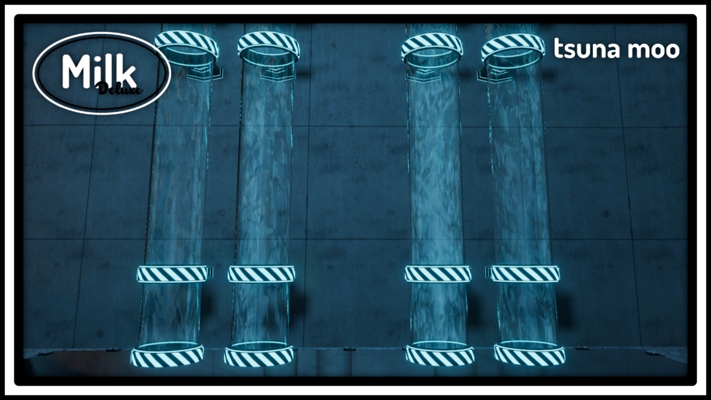 Crystal Water FX - Flowing Water Shader 1.1 (水シェーダー)