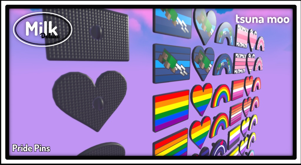 Pride Pin Pack 2 (エナメルピン)