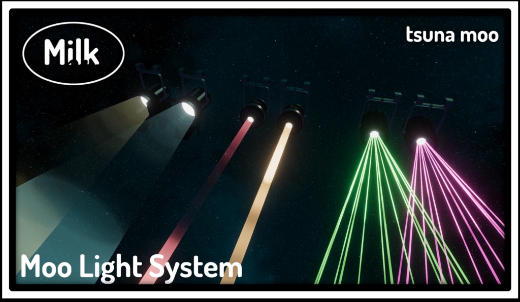 Moo Light System 2.3 with AudioLink Support - PC - Android (ライトシステム)