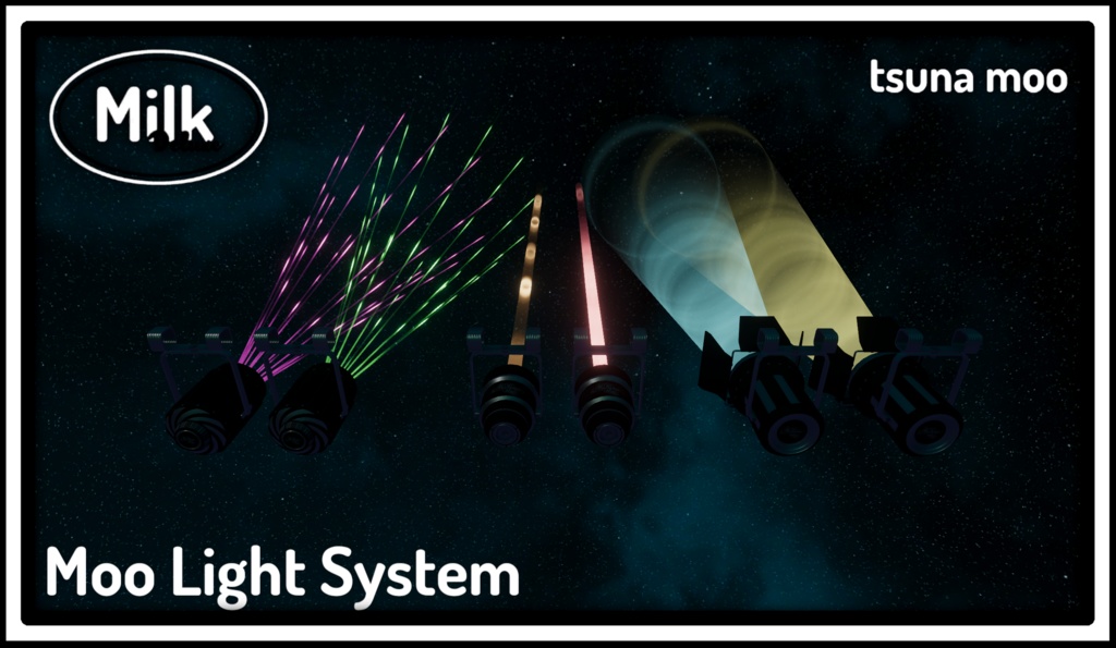 Moo Light System 2.3 with AudioLink Support - PC - Android (ライトシステム)