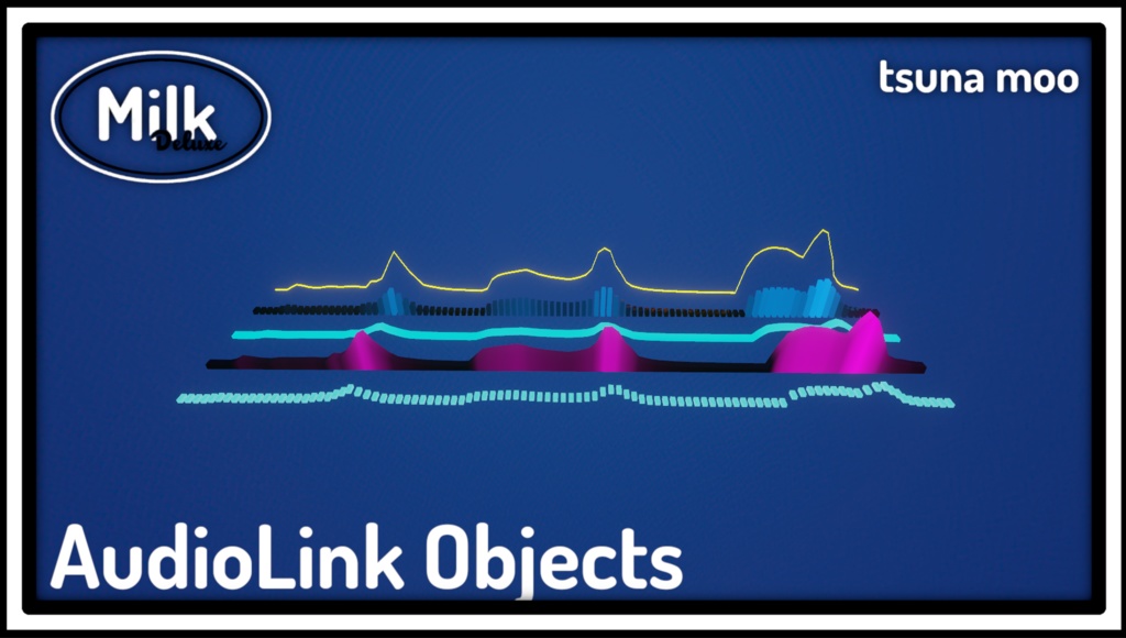 Audiolink Visualizer Object Pack (ビジュアライザーオブジェクトパック)