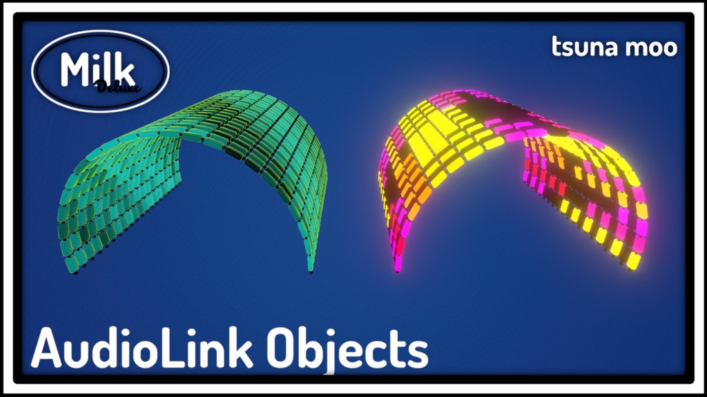 Audiolink Visualizer Object Pack (ビジュアライザーオブジェクトパック)