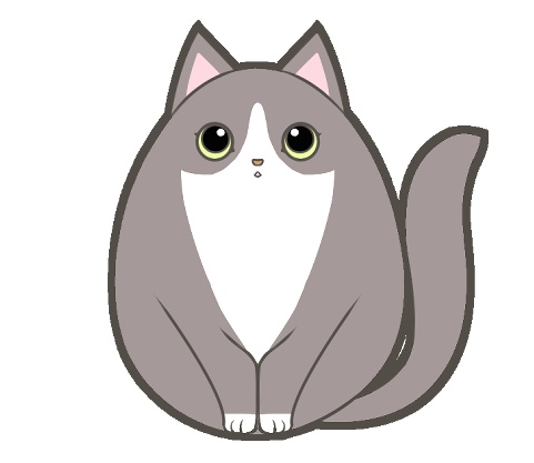 ころねこ井戸端会議時計Aブラウン