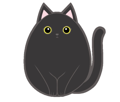 ころねこ井戸端会議時計Aホワイト