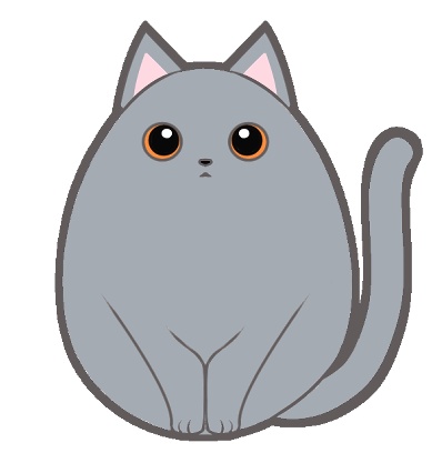 ころねこ井戸端会議時計Bホワイト