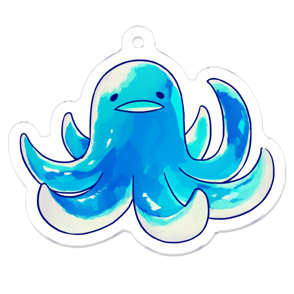 タコさんウィンナー1(水) アクリルキーホルダー