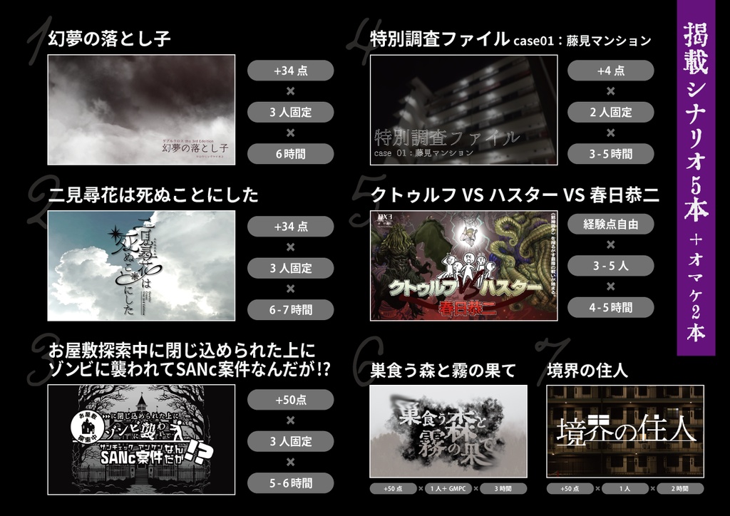 【電子版】DX3 CRCステージシナリオ集「結界教示<ワーディング・インストラクト>」 SPLL:E113286