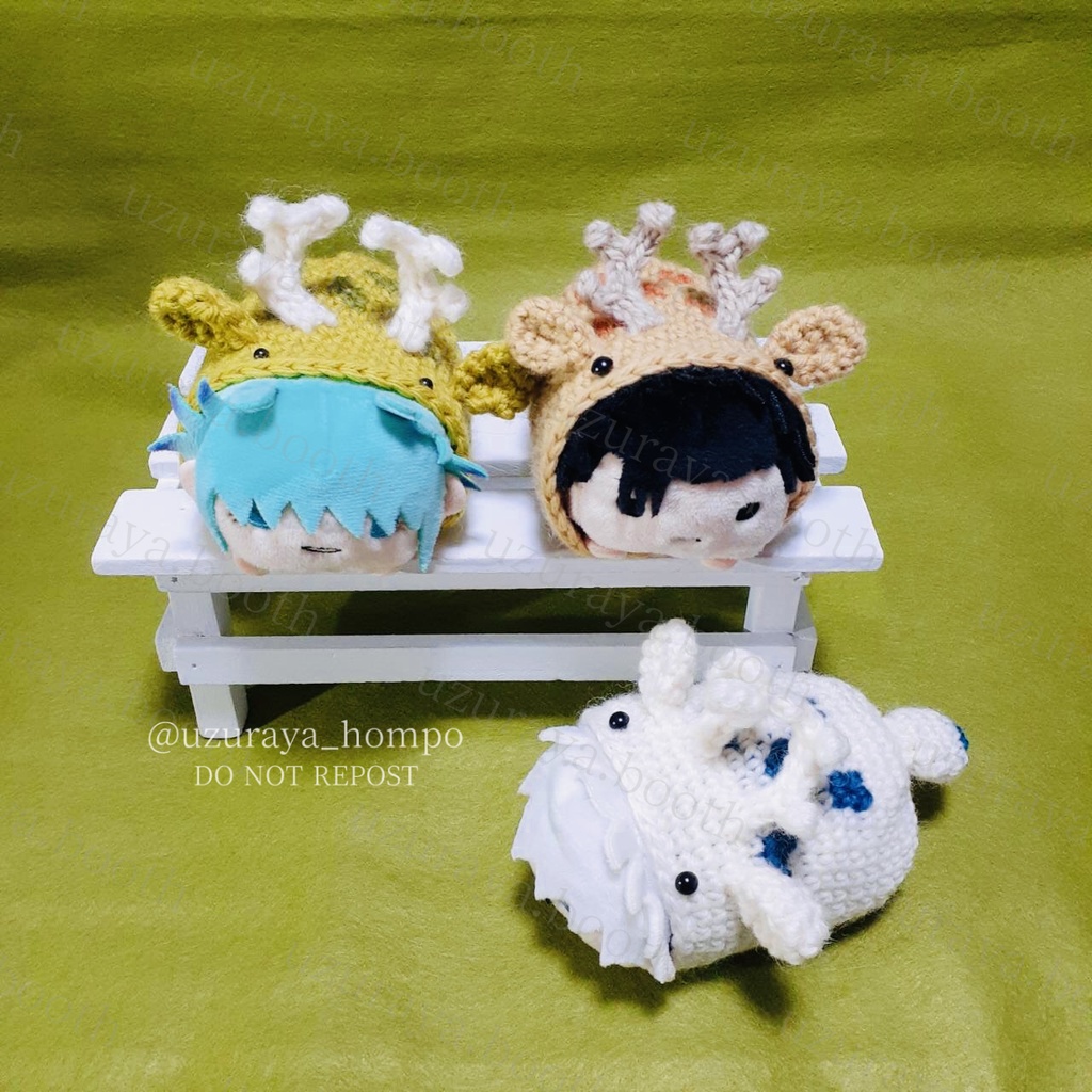 《ぬい服》着ぐるみ しかさん②