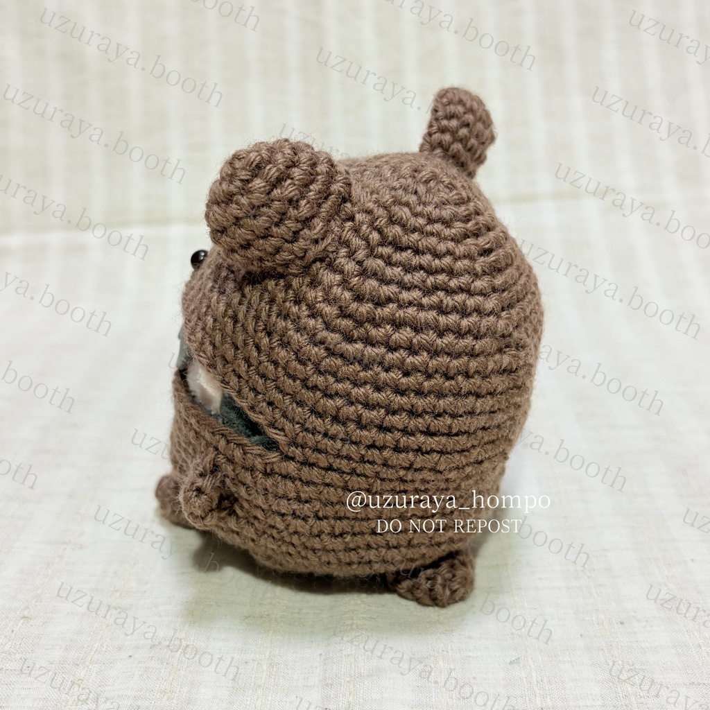 《ぬい服》着ぐるみ くまさん②