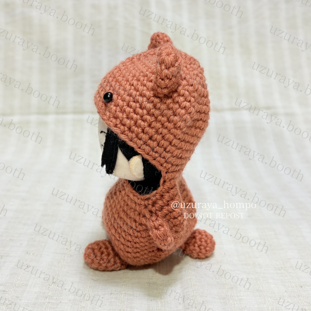 《12cmぬい・ぬい服》着ぐるみ くまさん②