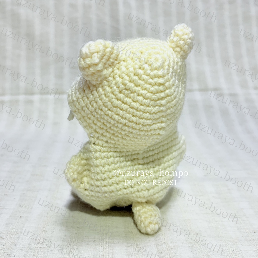 《12cmぬい・ぬい服》着ぐるみ くまさん③