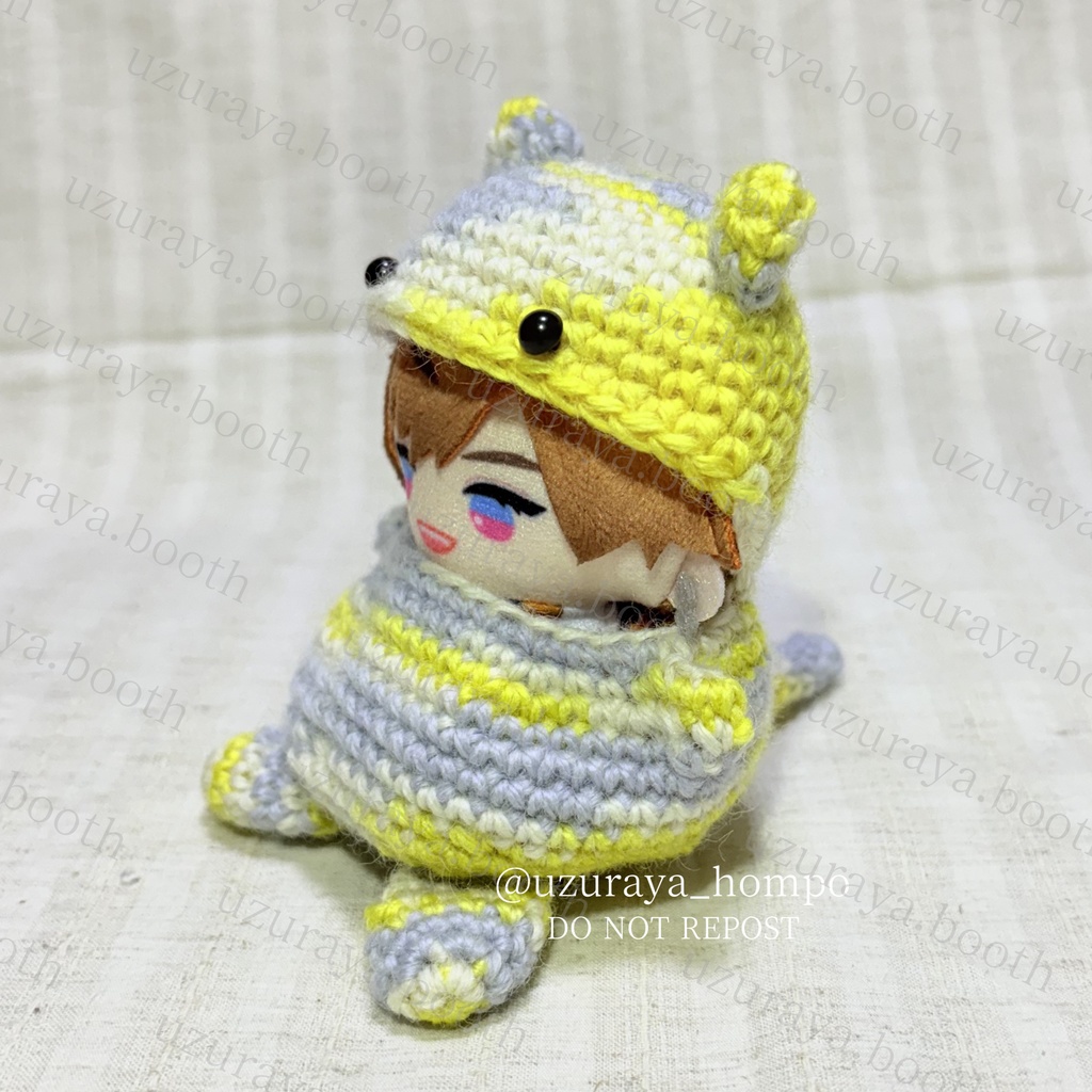 《10cmぬい・ぬい服》着ぐるみ ねこさん①