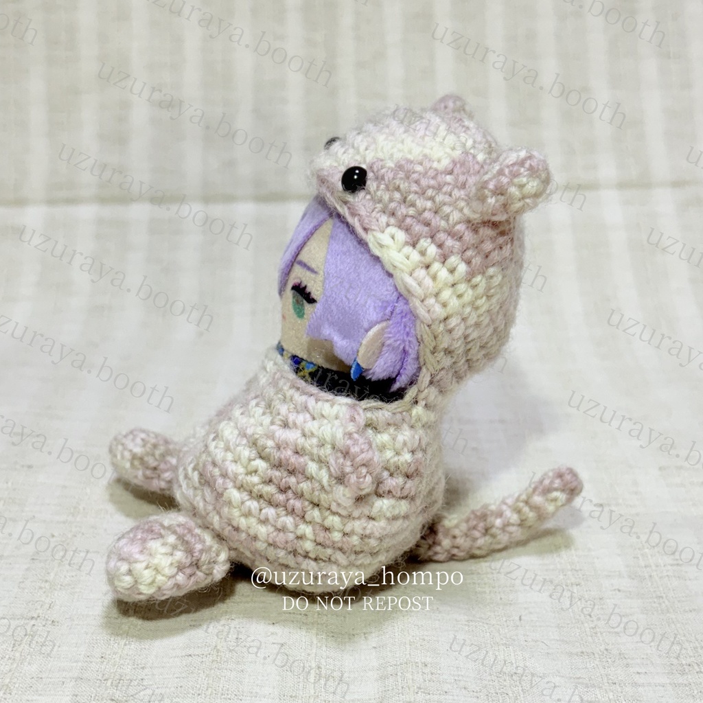 《10cmぬい・ぬい服》着ぐるみ ねこさん②