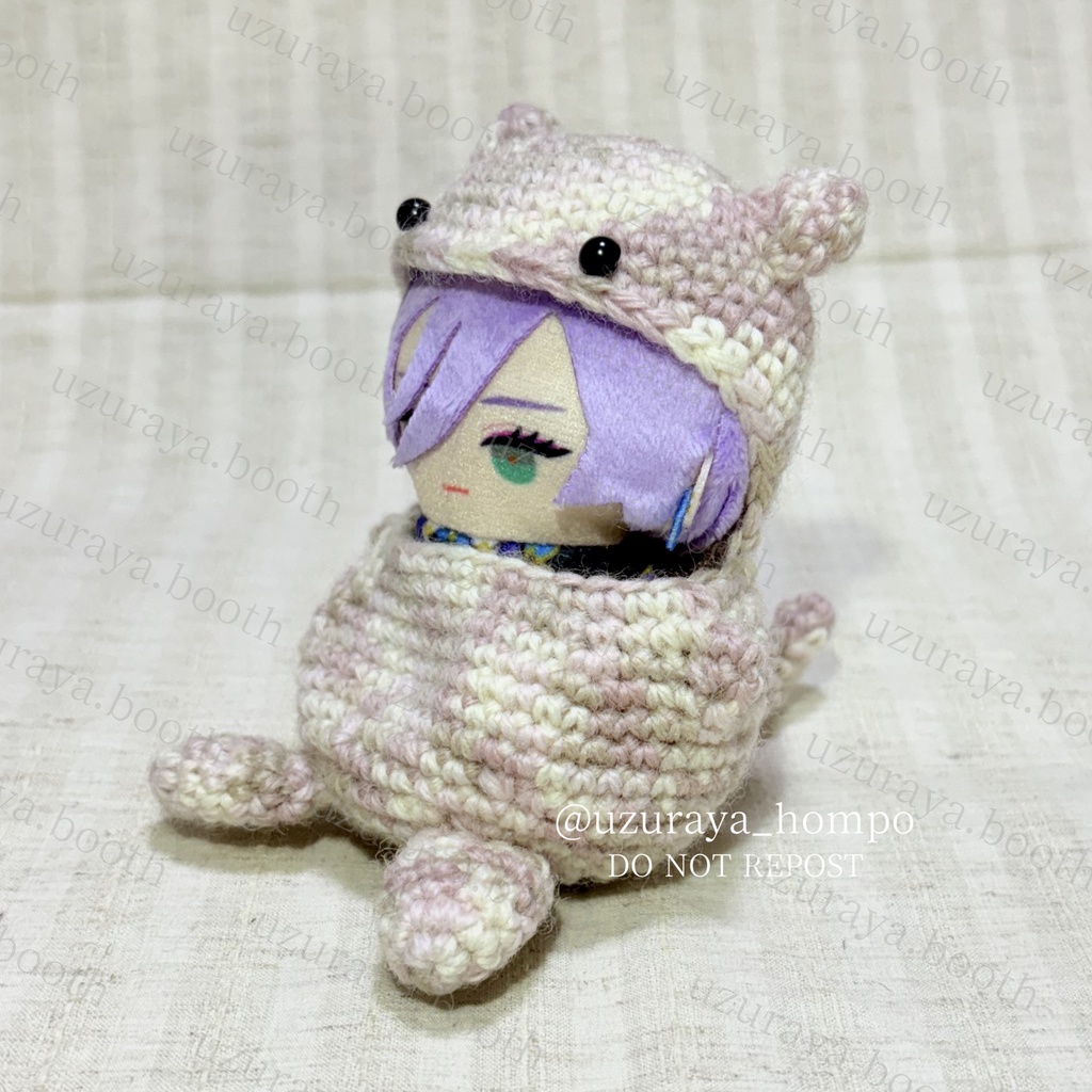 《10cmぬい・ぬい服》着ぐるみ ねこさん②