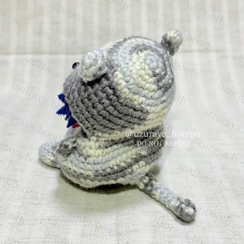 《10cmぬい・ぬい服》着ぐるみ ねこさん③