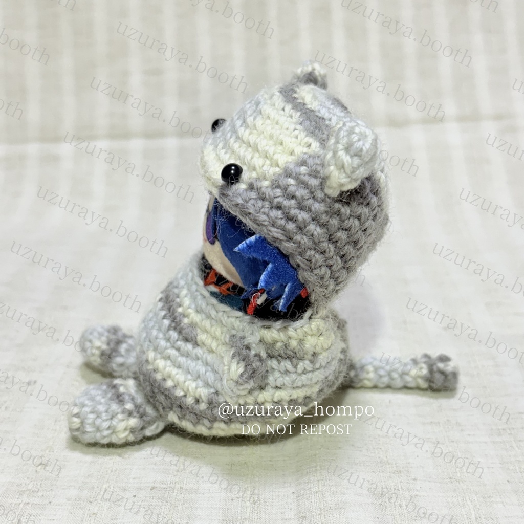 《10cmぬい・ぬい服》着ぐるみ ねこさん③