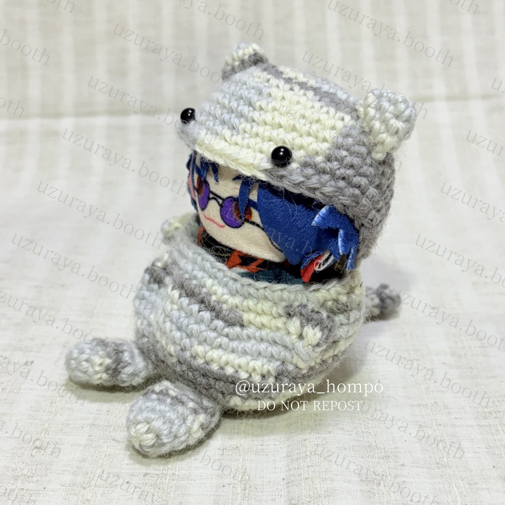 《10cmぬい・ぬい服》着ぐるみ ねこさん③