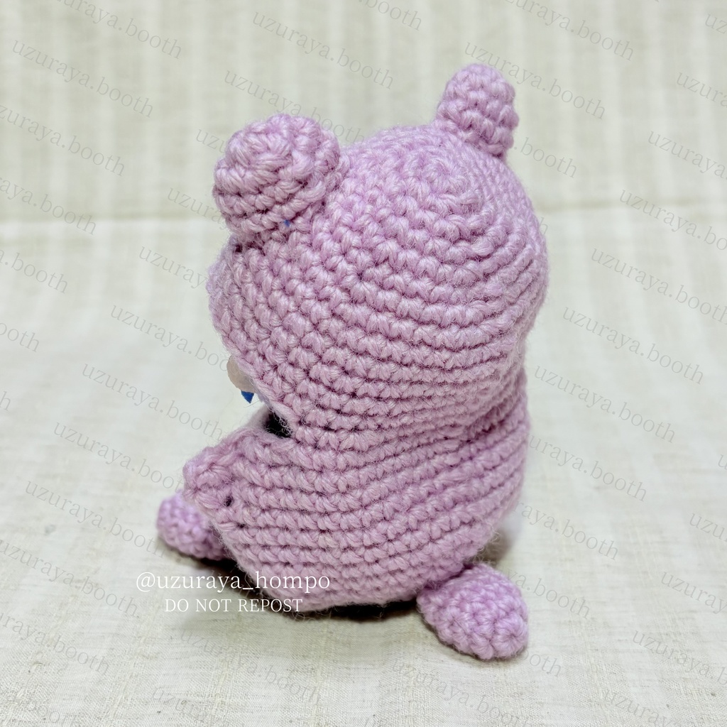 《10cmぬい・ぬい服》着ぐるみ くまさん①