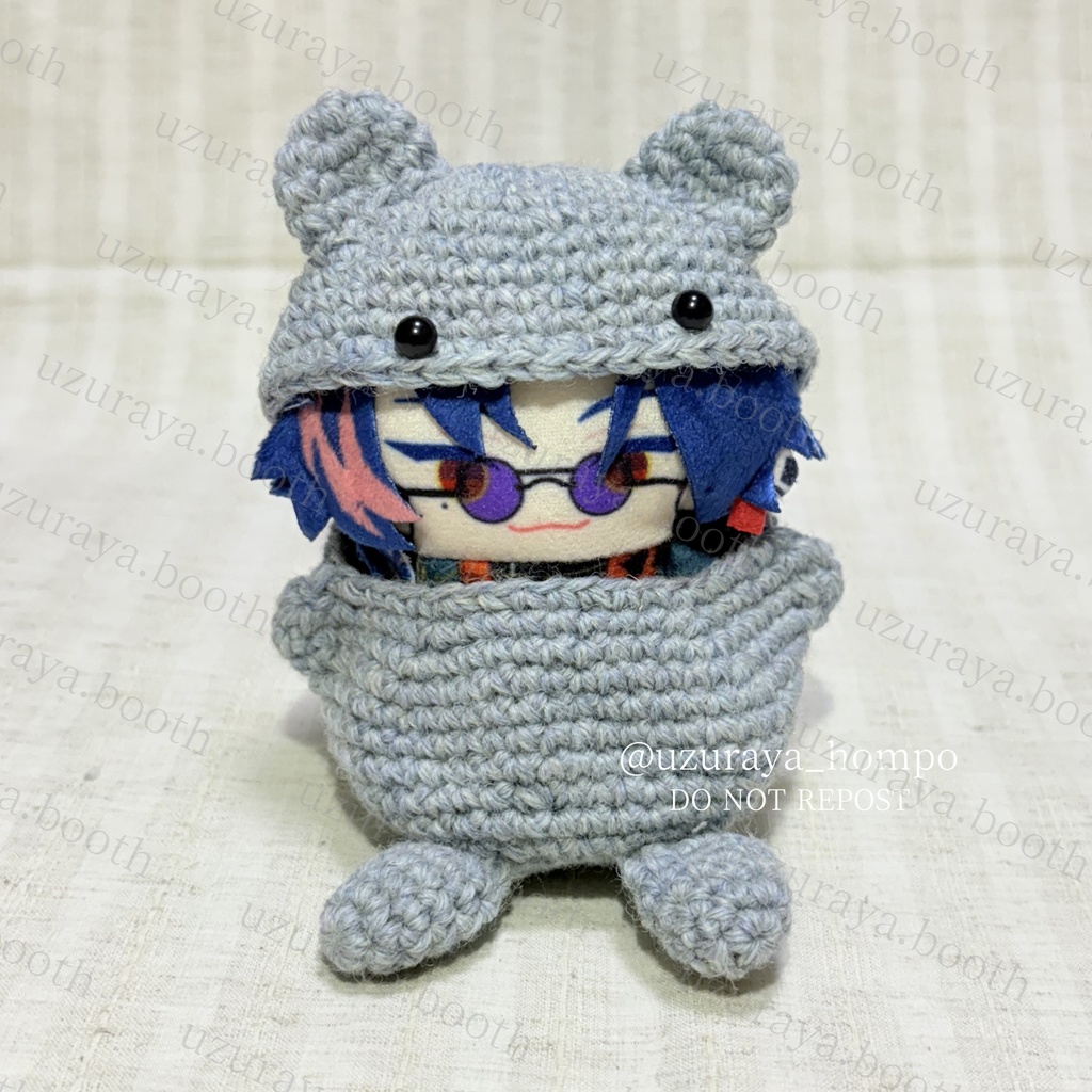 《10cmぬい・ぬい服》着ぐるみ　くまさん②