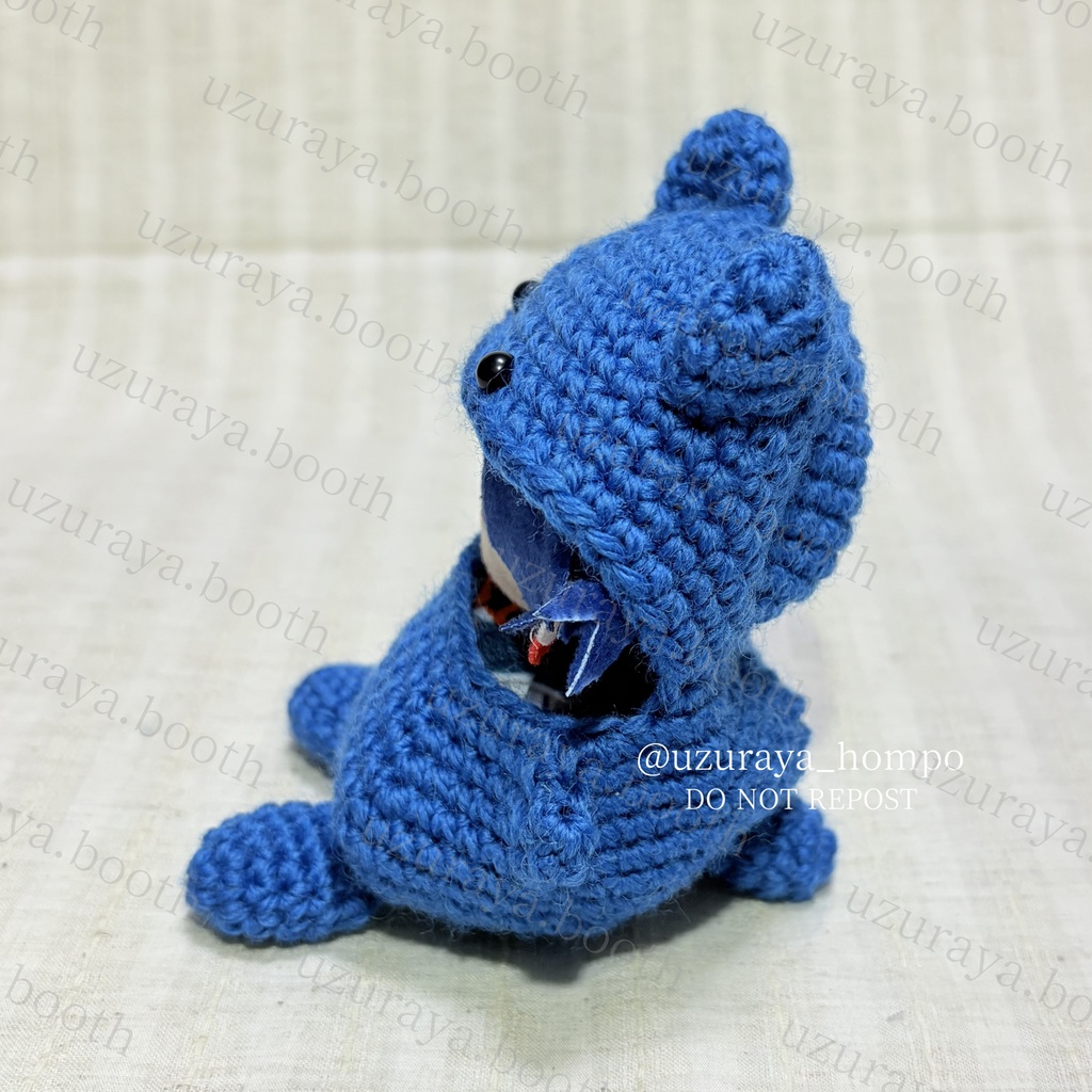 《10cmぬい・ぬい服》着ぐるみ くまさん⑥