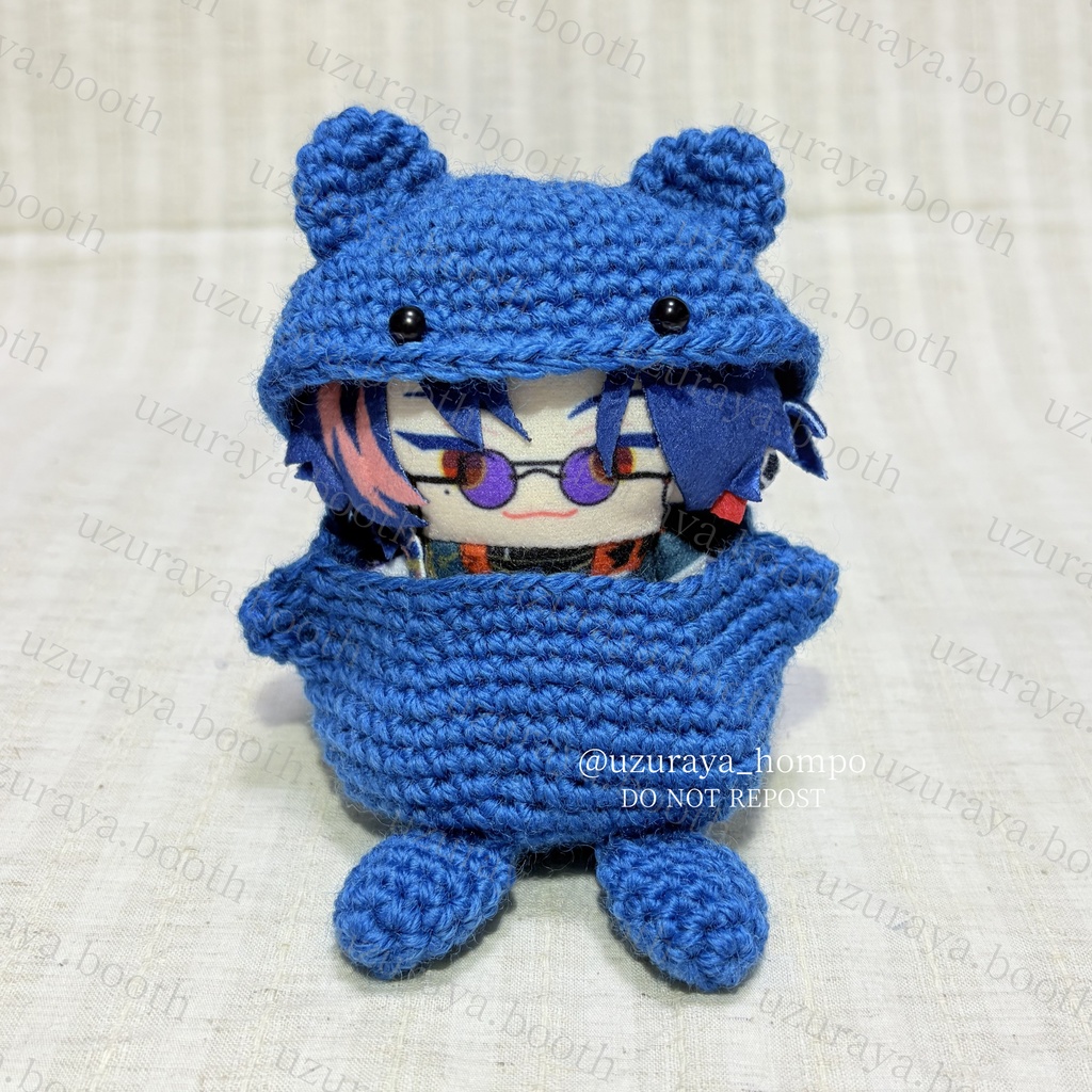 《10cmぬい・ぬい服》着ぐるみ　くまさん⑥