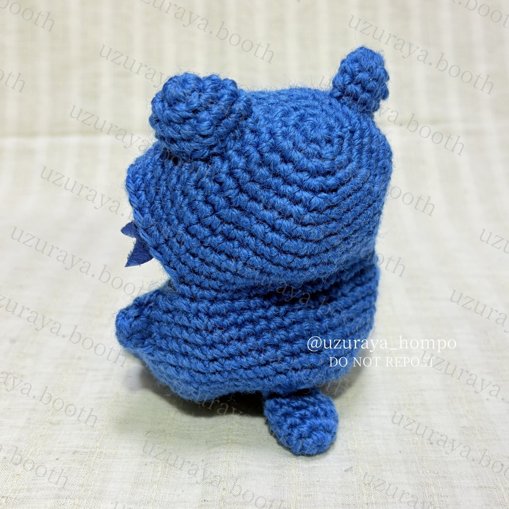 《10cmぬい・ぬい服》着ぐるみ くまさん⑥